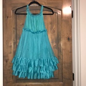 Blue Little Girls Dress